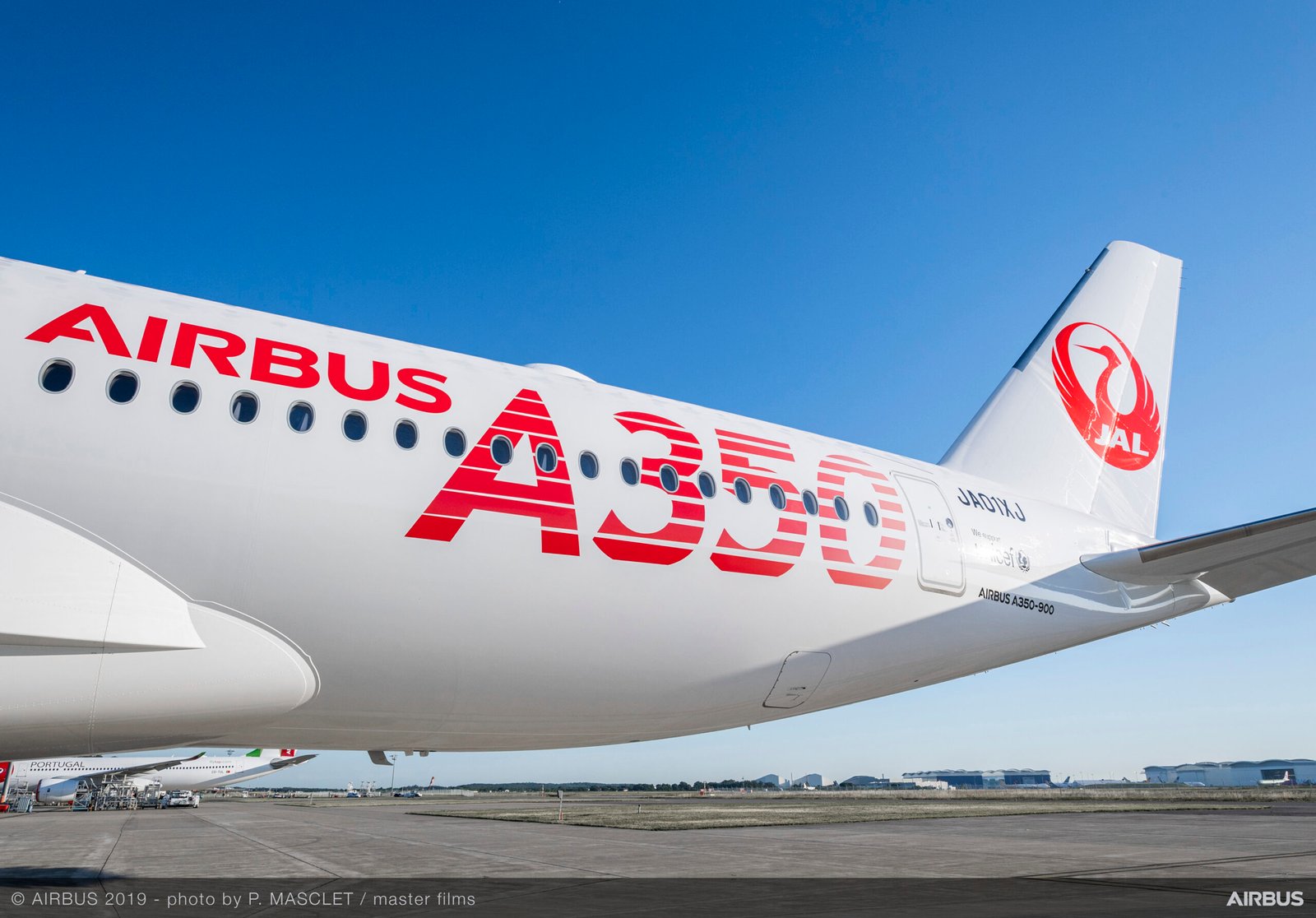 A350 de Japan Airlines. Foto: Airbus